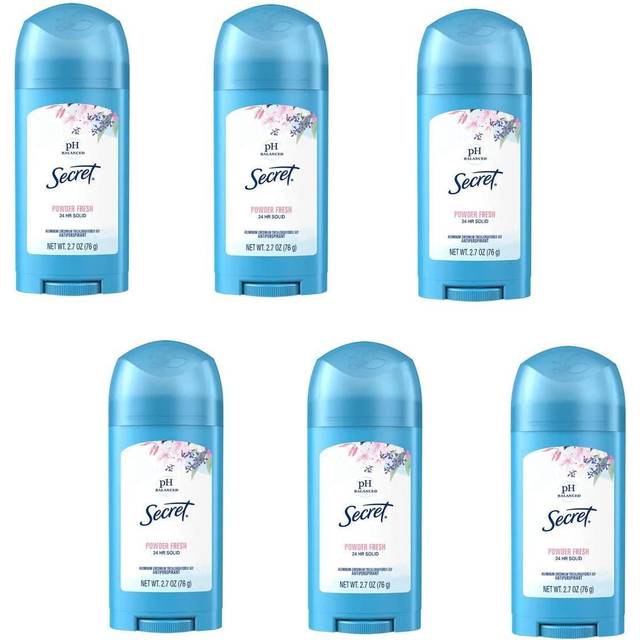 Secret anti-perspirant deodorant wide solid powder fres