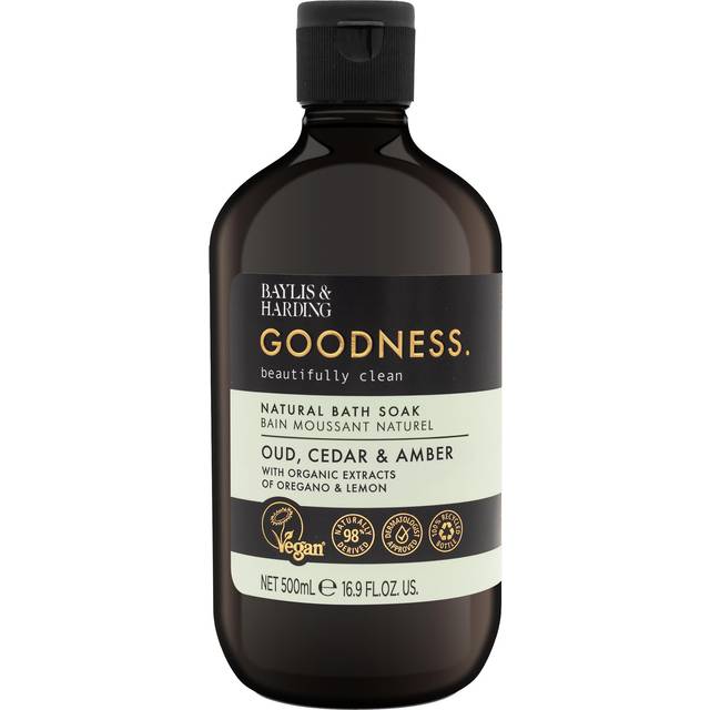 Baylis & Harding Goodness Oud, Cedar & Amber Badskum 500 ml
