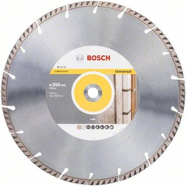 Bosch Universal Diamond Cutting Disc 350mm 3.3mm 20mm