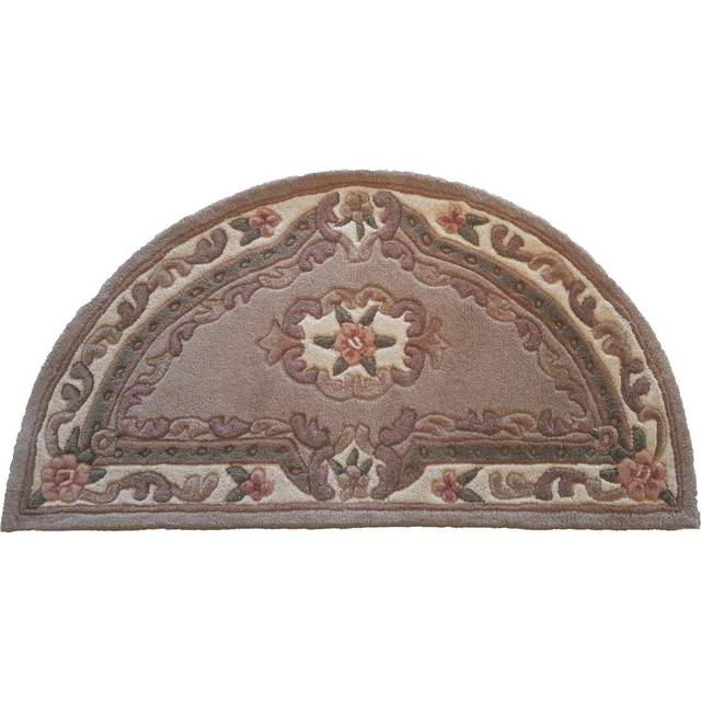 Origins Shensi Rug Beige 67 x 127cm Half Moon, Brown