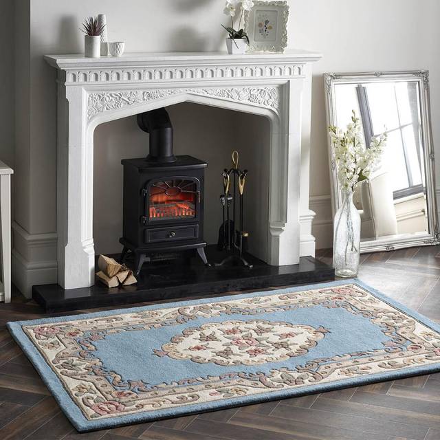 Origins Shensi Navy Traditional Rug