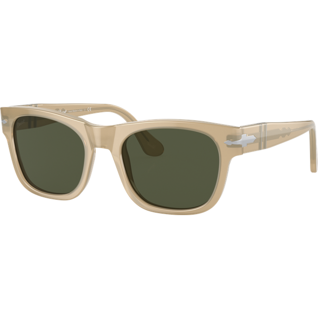 Persol Unisex PO3269S 116931 Solglasögon Acetat Brun Grön Fyrkantig Normal