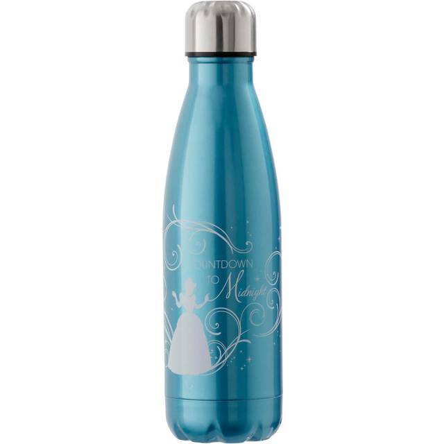 Cinderella Platinum Anniversary: Metal Water Bottle: Countdown To Midnight