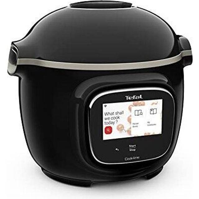 TEFAL Cook4me Touch CY912840 Smart Multicooker - Black, Black