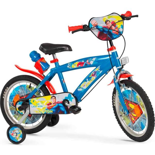 Toimsa Superman 16" Bicycle, Blue
