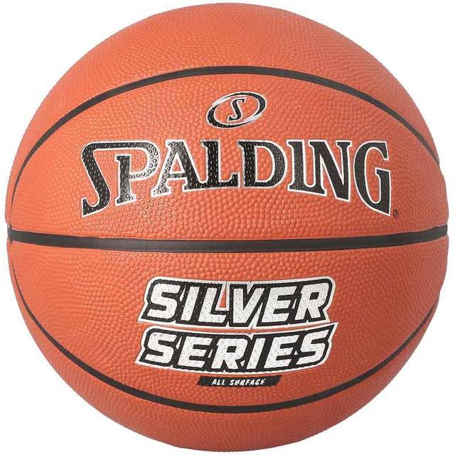 Spalding Silver Series Rubber Basketball, basketboll