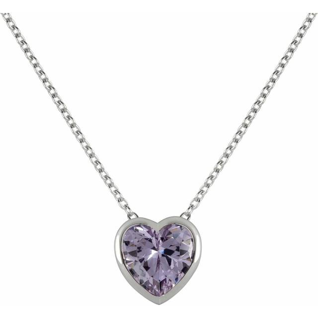 Radley Amy Cubic Zirconia Sterling Silver Heart Necklace