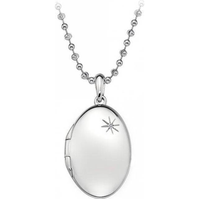 Hot Diamonds Memoirs Oval Locket Pendant DP493
