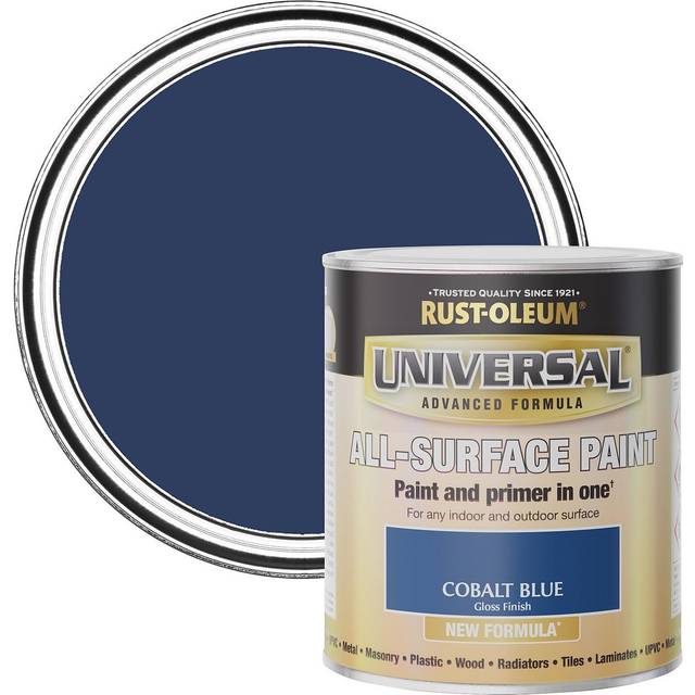 UNIVERSAL ALL-SURFACE, GLOSS FINISH - COBALT BLUE 750ml - - Blue