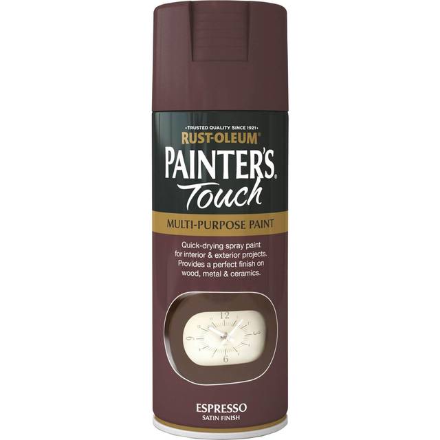 Rust-Oleum AE0050003E8 Painters Touch Expresso Satin Multi Purpose Spray Paint 400ml