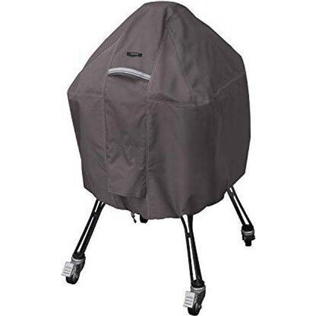 Classic Accessories Ravenna Cover For Kamado Ceramic Grills, Dark Taupe/Mushroom/Espresso (56cm DIA, Large)