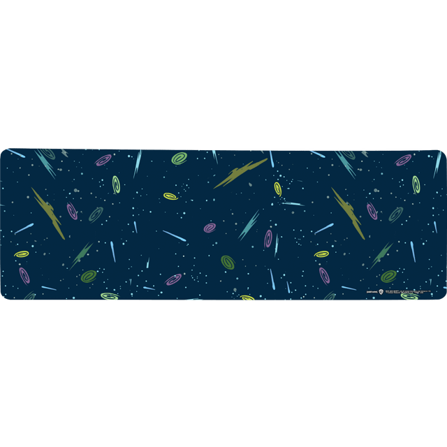 Rick and Morty Space Background Gaming Mouse Mat - Medium
