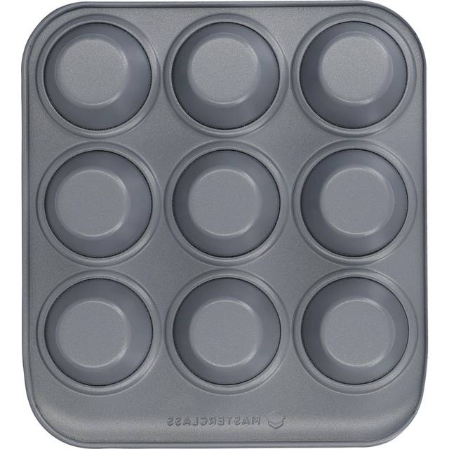 Masterclass 9 Cup Smart Ceramic Carbon Steel Muffin Tin