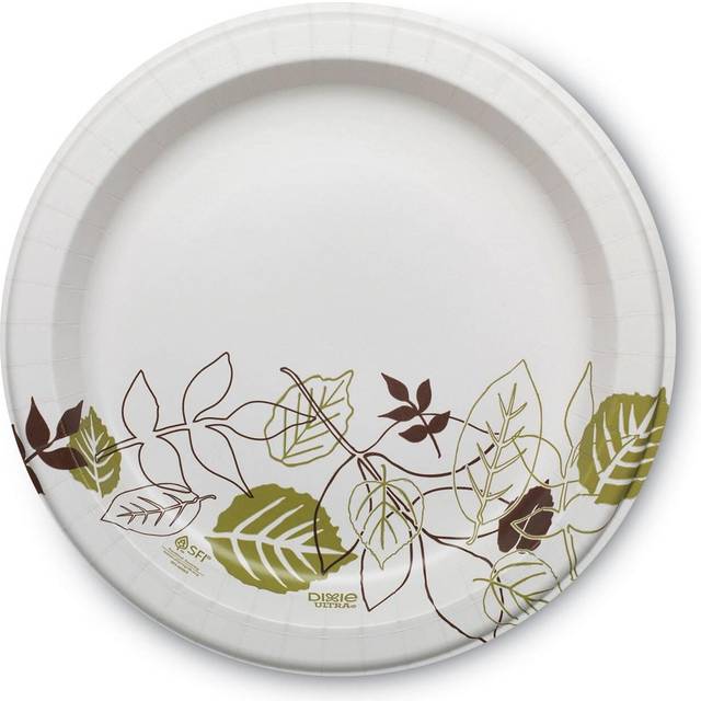 Dixie Ultra Paper Plates  1018  Pathways  Pack of 125 Plates