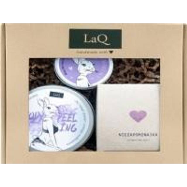 Laq Gift set for women Bunny 200ml body scrub body butter