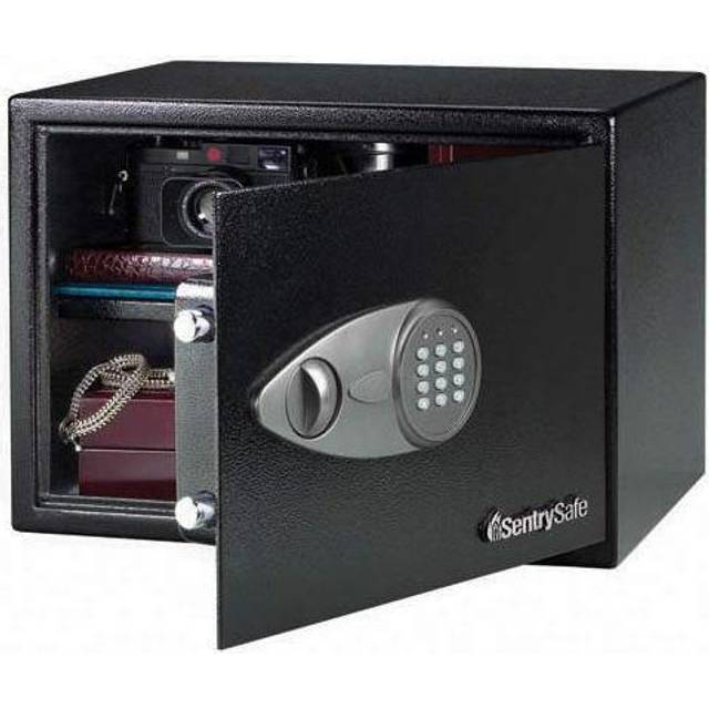 Master Lock Laptop Safe Electronic Lock Black 34 Litre