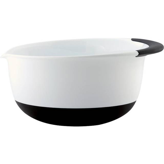 OXO Good Grips 5Quart Plastic Mixing Bowl WhiteBlack