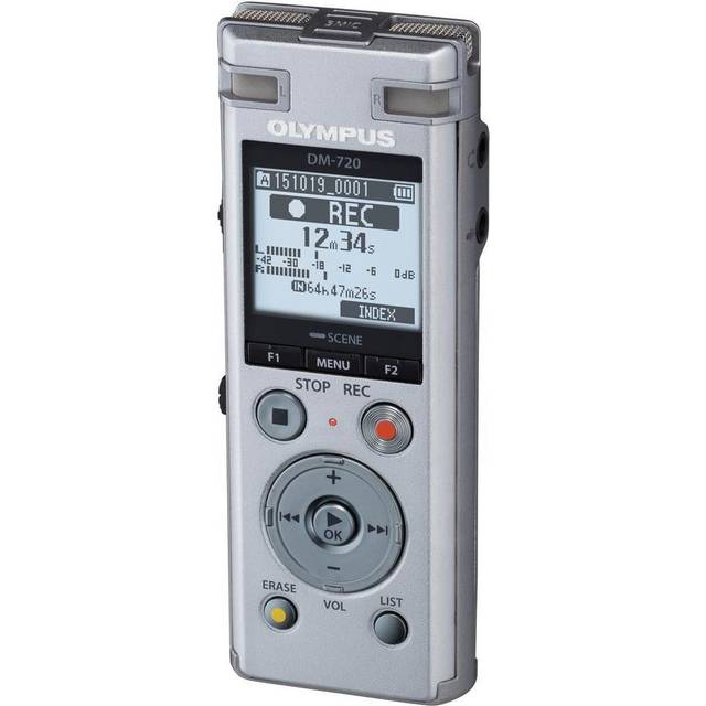 Olympus DM-720 4GB Digital Notetaker Silver