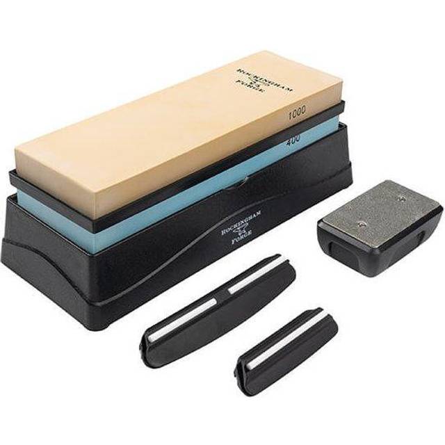 Rockingham Forge Combination 400 &amp; 1000 Grit Sharpening Kit (RCC-186CM/KIT)