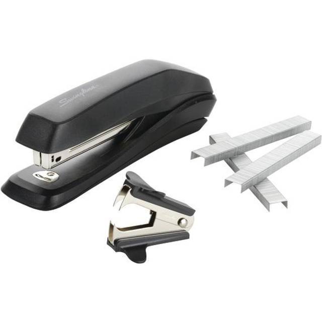 Swingline Stapler Value Pack  20 Sheet Capacity  Jam Free  includes Standard Stapler  5000 Staples and Staple Remover  Black (54551)
