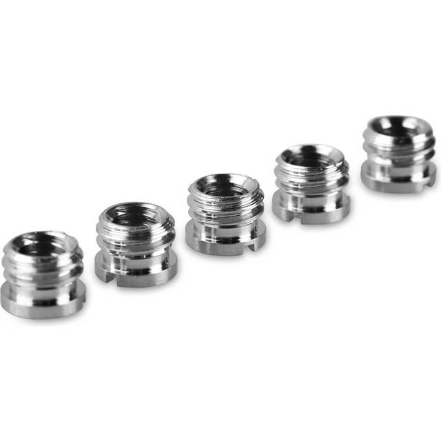 SmallRig New Thread Adapter 1/4 inch to 3/8 inch thread (5pcs pack) Stainless Steel - 1610