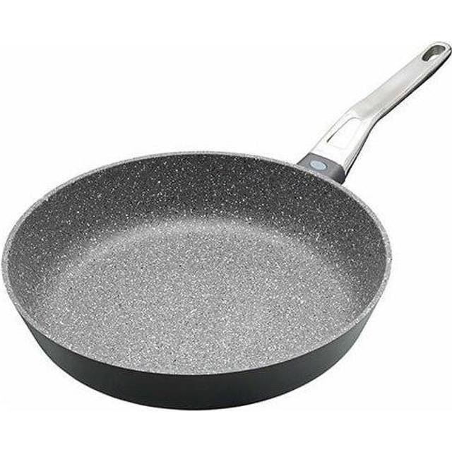 MasterClass Non-Stick Aluminium Frying Pan, 28cm - Grey