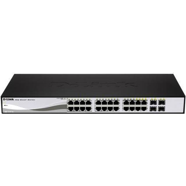 D-Link 24-Port Gigabit Smart+ Switch including 4 SFP ports