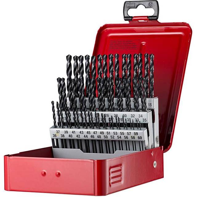 Dormer A190-12 60 Piece HSS Jobber Drill Bit Set