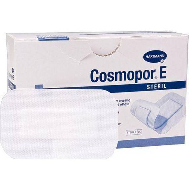 Absorberande häftande förband Cosmopore E - 8x20cm (dyna 3,8x16cm) - 25 st