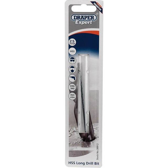 Draper Expert HSS Extra Long Jobber Drill Bit 2.5mm
