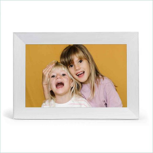 Aura Carver Digital Photo Frame - Sea Salt - One Colour