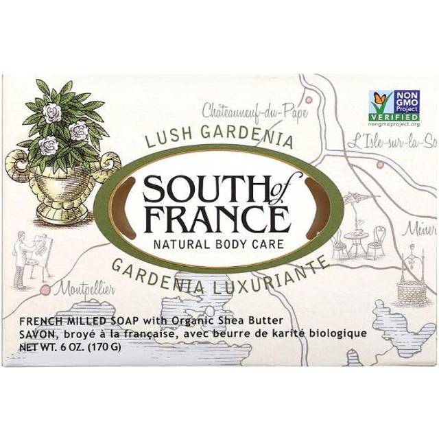 SOF Triple Milled Soap Bar Lush Gardenia 6 oz