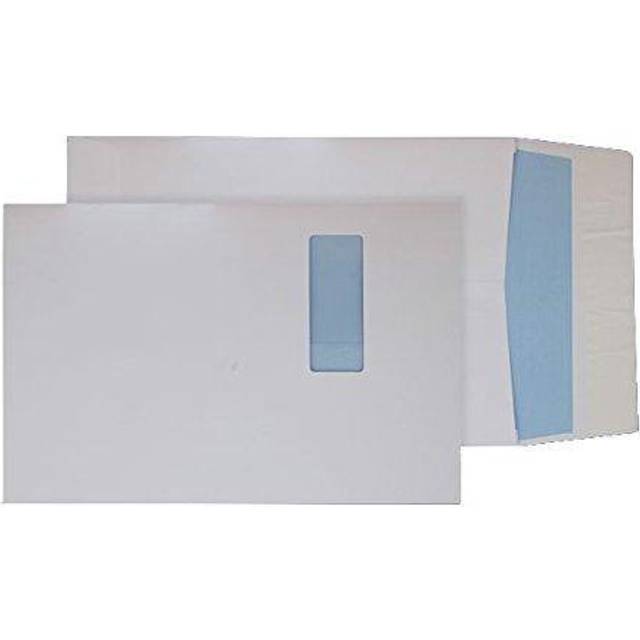 Blake Gusset Pocket Peel and Seal Window White C4 32422925mm (Pack 125)