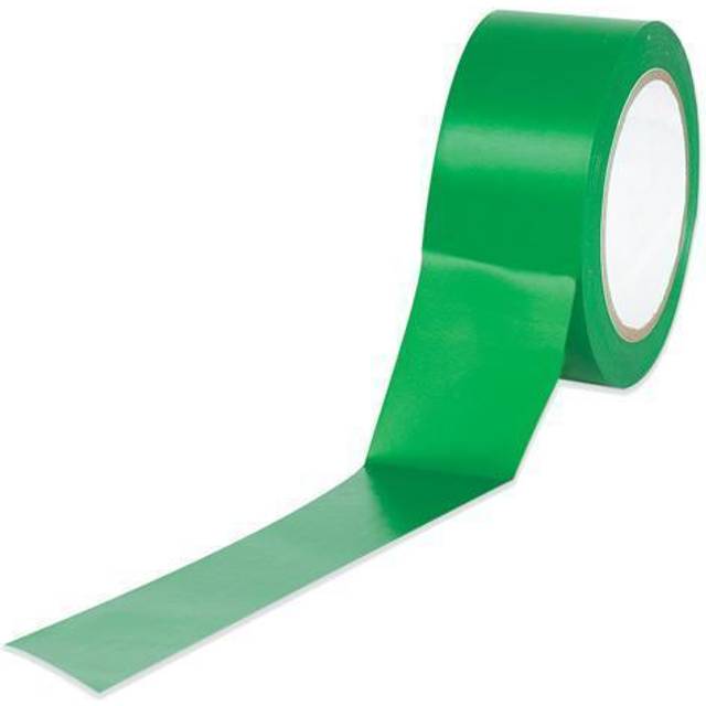 Tape Logic T92363PKG 2 in. x 36 yards Green Solid Vinyl Safety Tape - Pack of 3