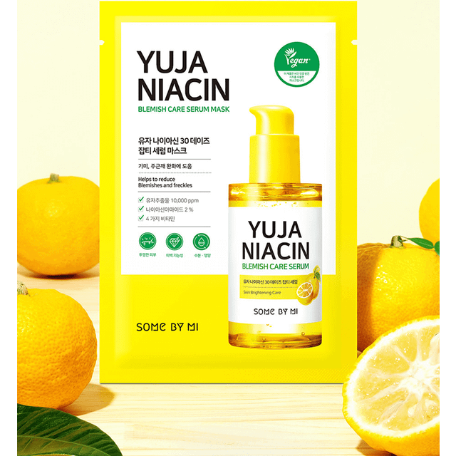 Some By Mi Yuja Niacin Blemish Serum Mask 25 g