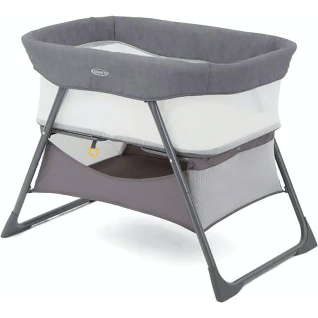 Graco Side-By-Side Bedside Bassinet - Pearl