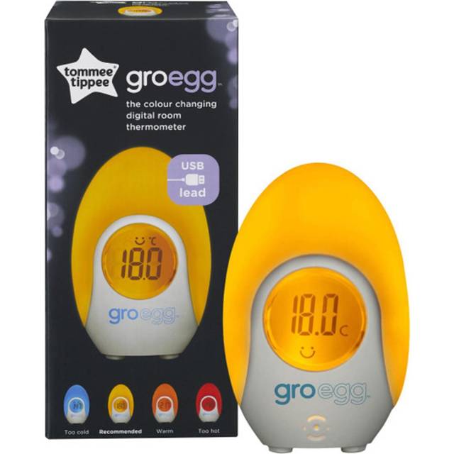 Tommee tippee groegg digital colour changing room thermometer night light