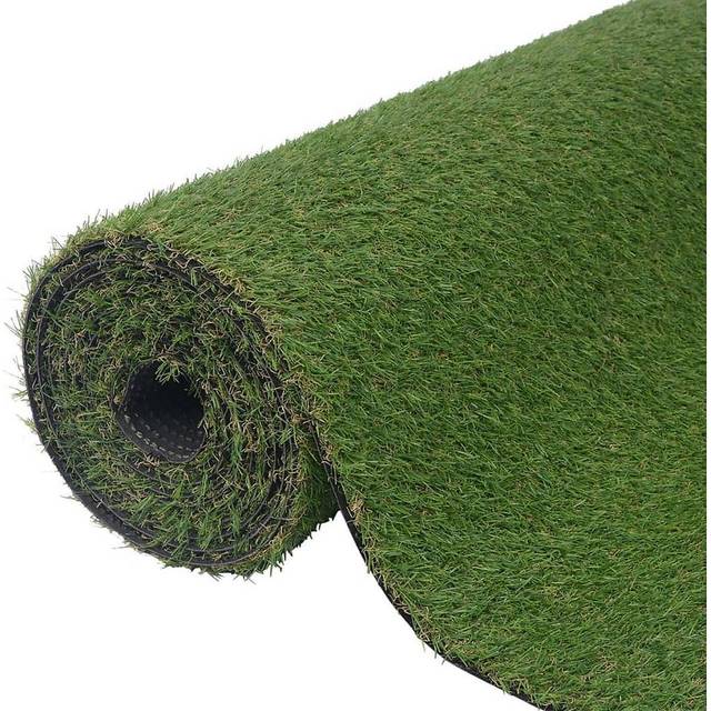 Konstgräsmatta 1x8 m/20mm grön
