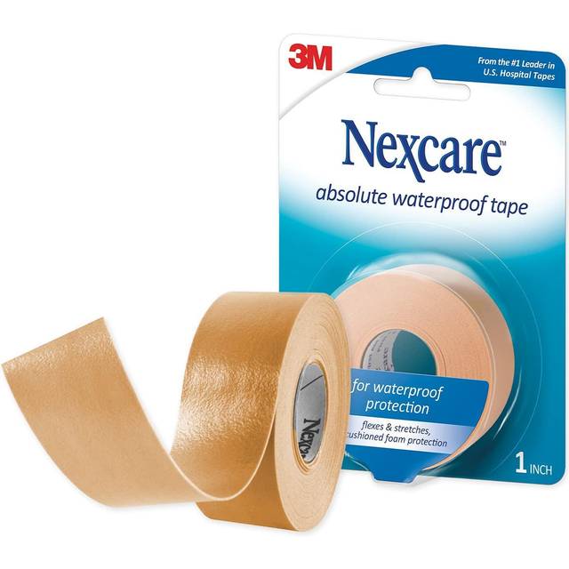 2.54cm/3.81cm 3M Nexcare Waterproof First Aid Tape, Hospital Grade, 1/Roll 731