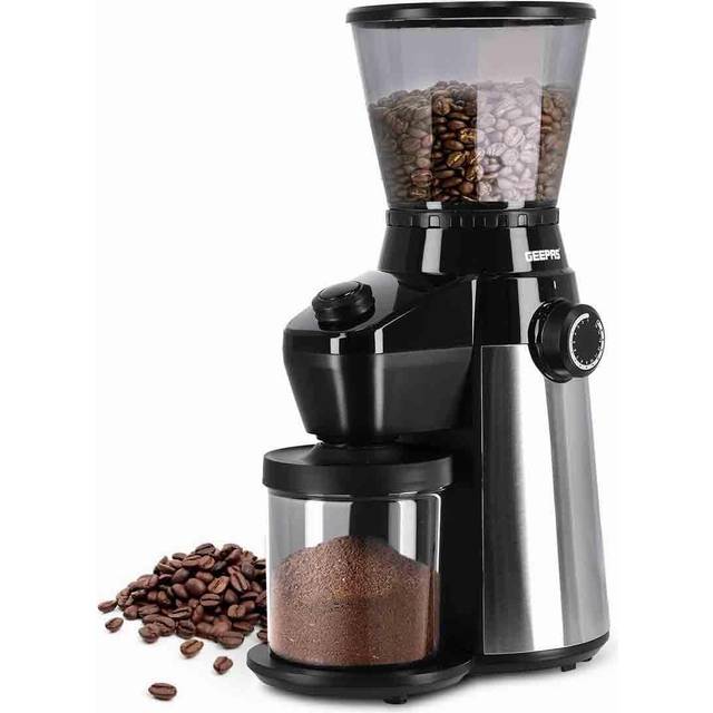 15 Fine Grind Setting Conical Burr Coffee Bean Grinder