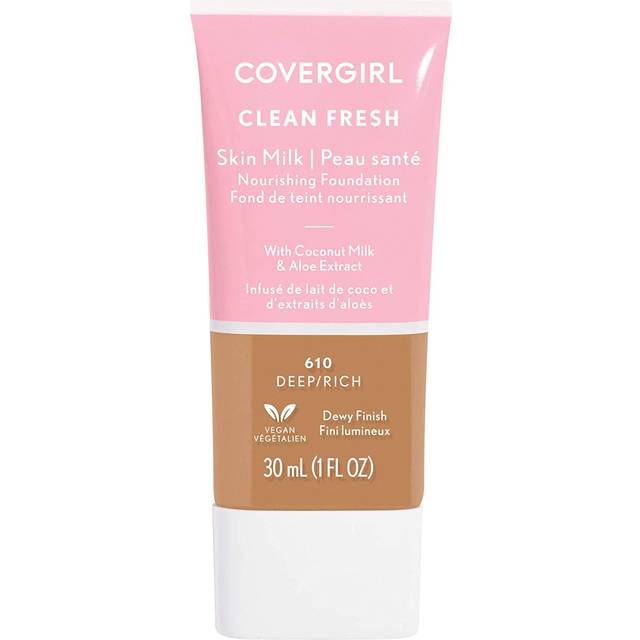 CoverGirl Clean Fresh Skin Milk Foundation 610 Rich/Deep