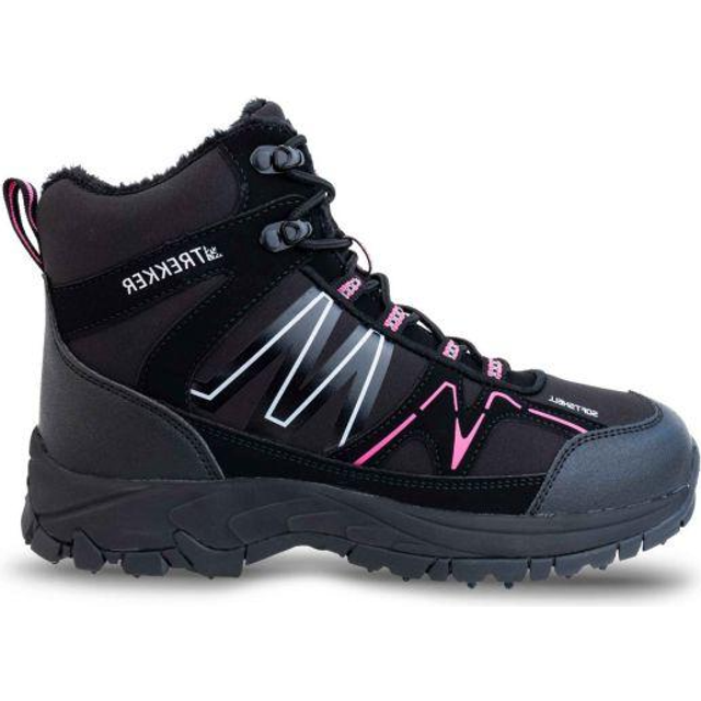 Trekker dubbskor rosa, Storlekar 36-42