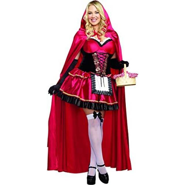 Little Red Plus Size Costume for Women - Black&#47;Red (3X/4X)
