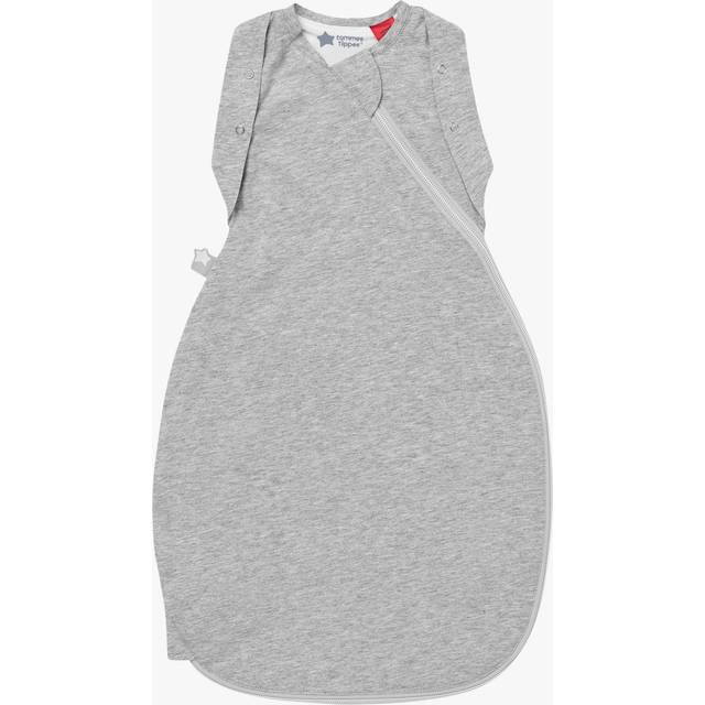 Tommeeâ¯Tippeeâ¯Baby Sleep Bag for Newborns, 0-3m, 1.0 TOG, The Originalâ¯Grobag Swaddle Bag, Hip-Healthy Design, Soft Cotton-Rich Fabric, Sky Grey