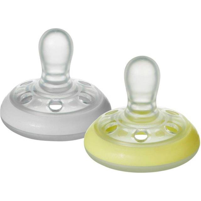 Tommee Tippee Breast-like 0-6 m napp Green 2 st.