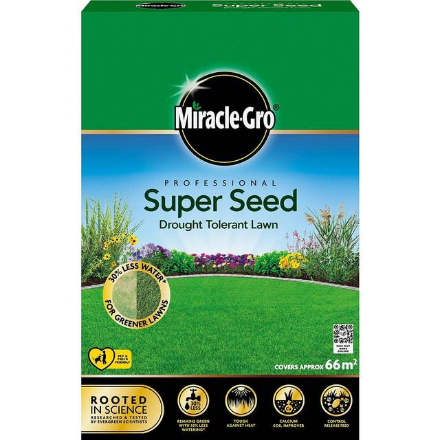 Miracle-Gro Professional Super Seed Drought Tolerant Lawn Seed - 2kg