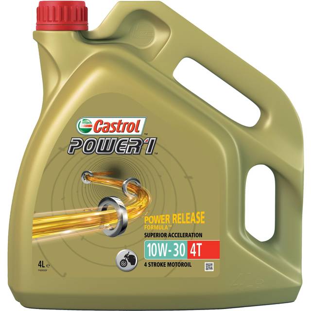 15f565 power1 power release motorcycle engine oil 4l 4 litre 10w30 4t by castrol