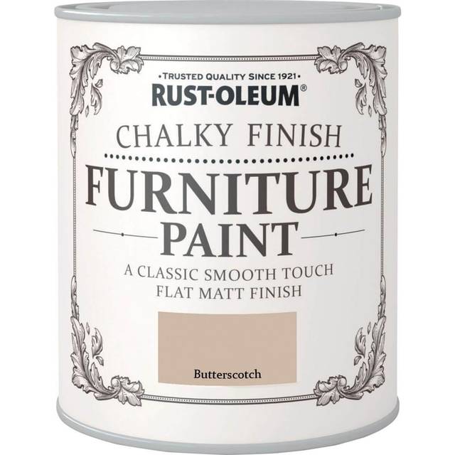 Rust-Oleum Butterscotch Chalky Finish Furniture Paint - 750Ml