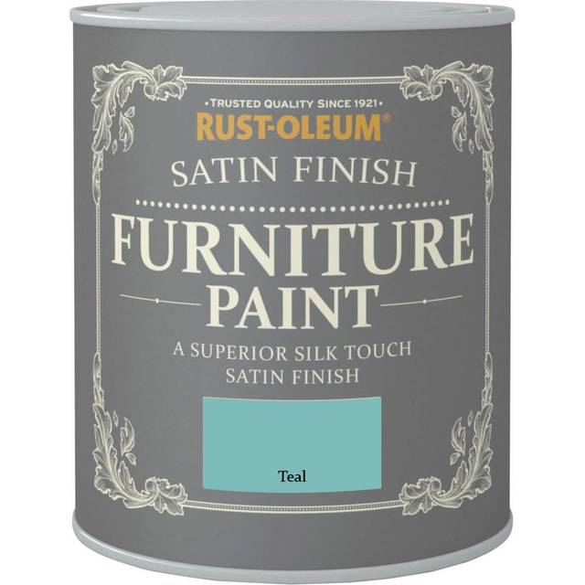 Rust-Oleum Satin Finish 750 Ml Furniture Paint &Ndash; Teal