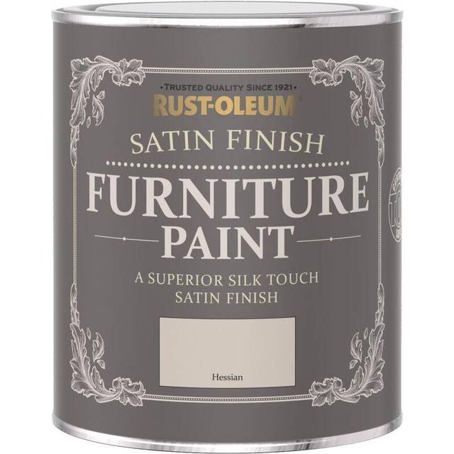 Rust-Oleum Satin Furniture Paint - HESSIAN - 750ml - Brown
